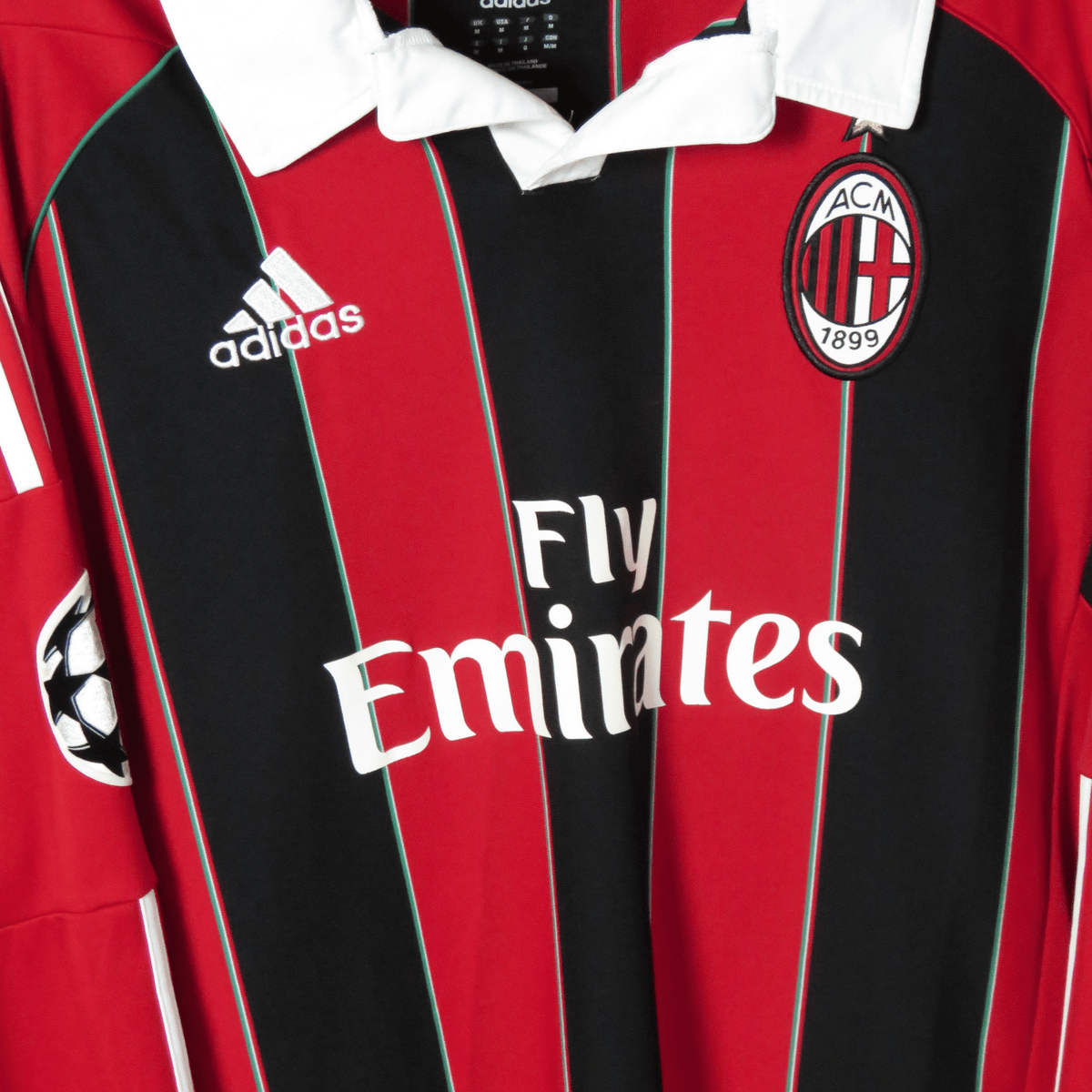Original AC Milan 2012-2013 Home longsleeve football shirt, size M, Kaka 22 | Nostalgic Football Shirts