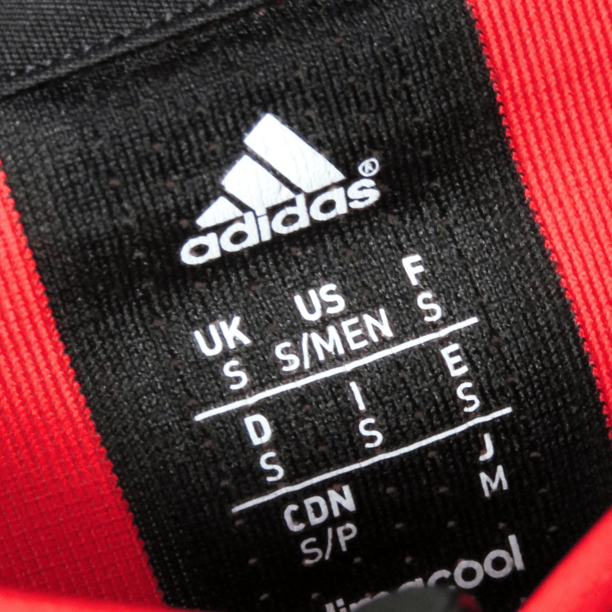 Authentic Adidas AC Milan 2013-2014 Home longsleeve shirt, Balotelli 45 on the back, size S | Nostalgic Football Shirts