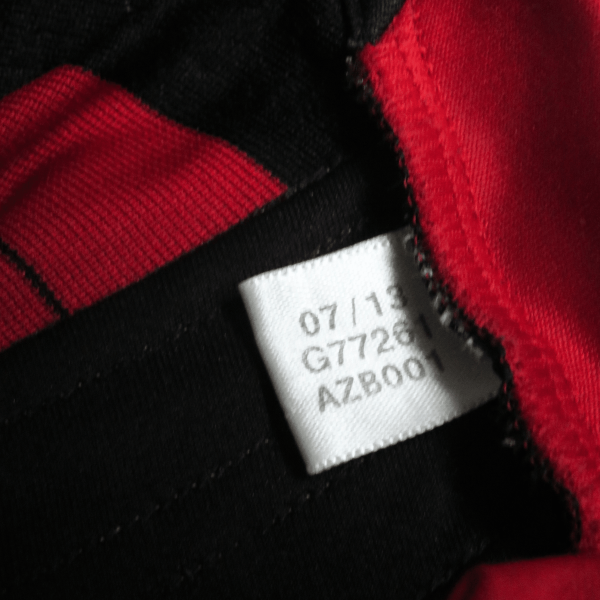 Retro AC Milan 2013-2014 Home longsleeve football jersey by Adidas, Balotelli 45, size S | Nostalgic Football Shirts