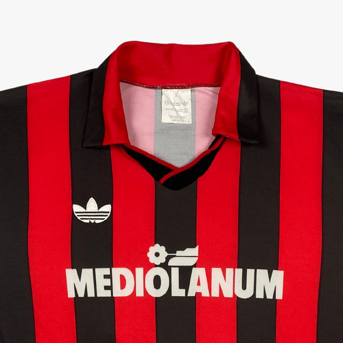 Original AC Milan 1991-1992 Home football shirt, size XL, number 10 | Nostalgic Football Shirts
