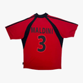 AC Milan 2001-02 Third Maldini #3 Shirt L