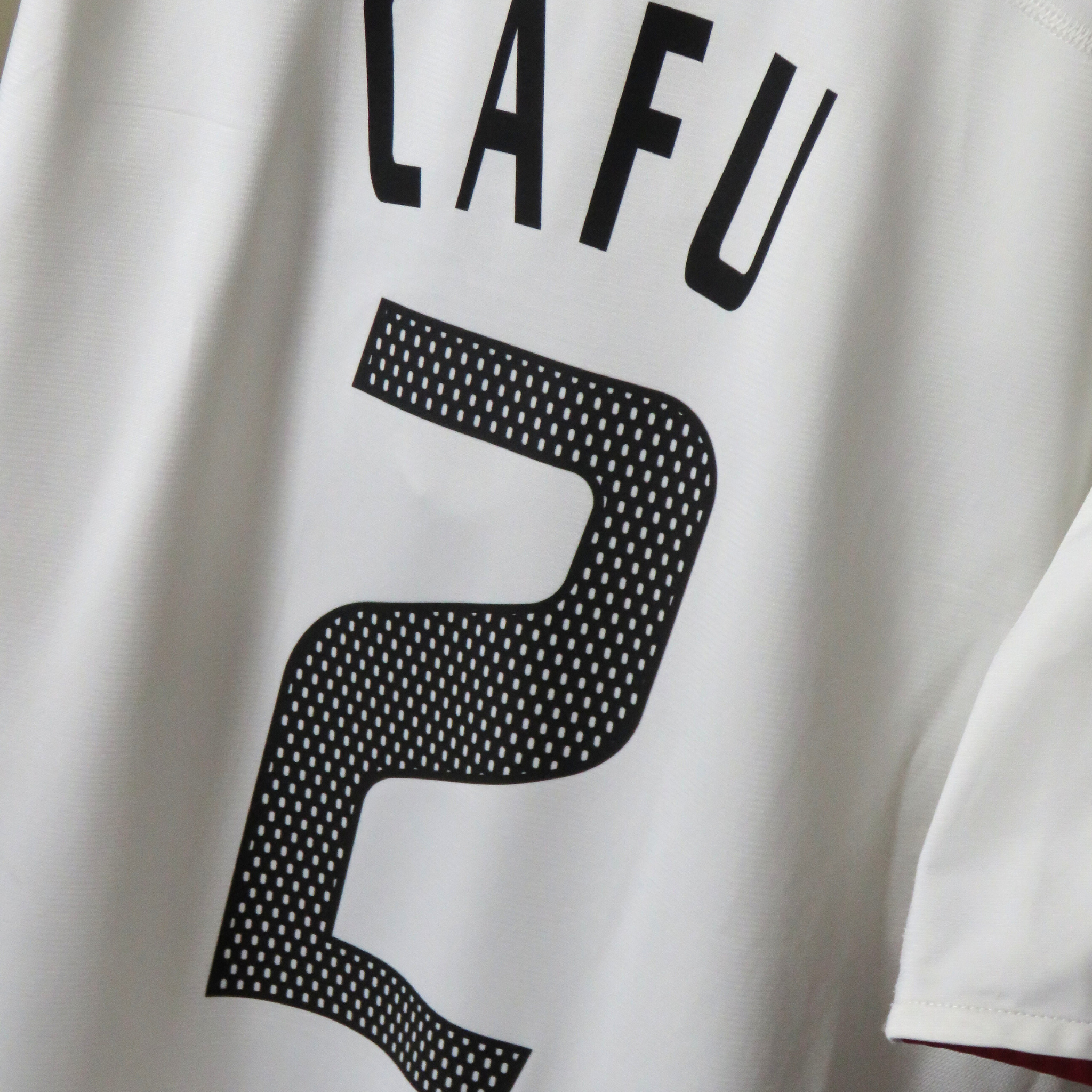 AC Milan 2003-2004 Away Cafu #2 Shirt L