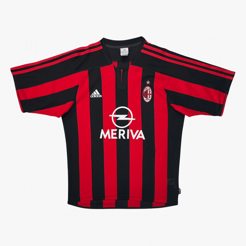 AC Milan 2003-04 Home Kaka #22 Shirt M