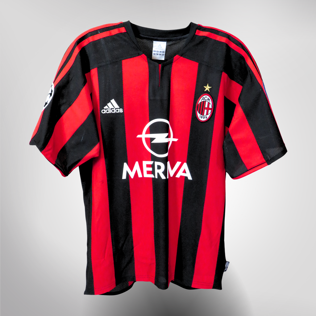 AC Milan 2003-04 Home Rui Costa #10 Home Shirt S