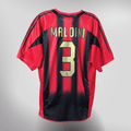 AC Milan 2004-05 Home Maldini #3 Shirt M