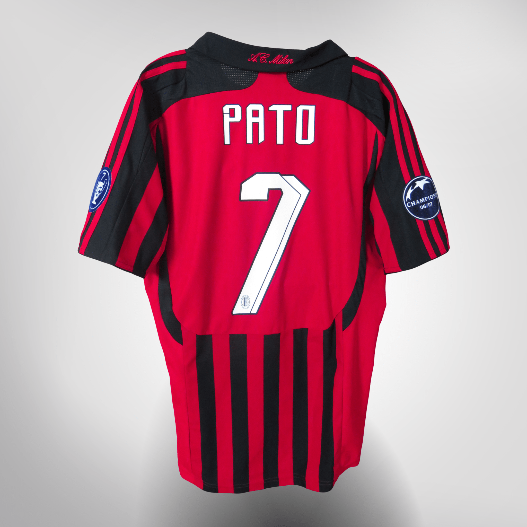 AC Milan 2007-08 Home Pato #7 Shirt M