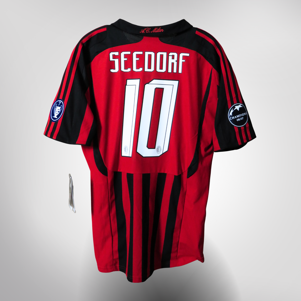 AC Milan 2007-08 Home Seedorf #10 BNWT Shirt L