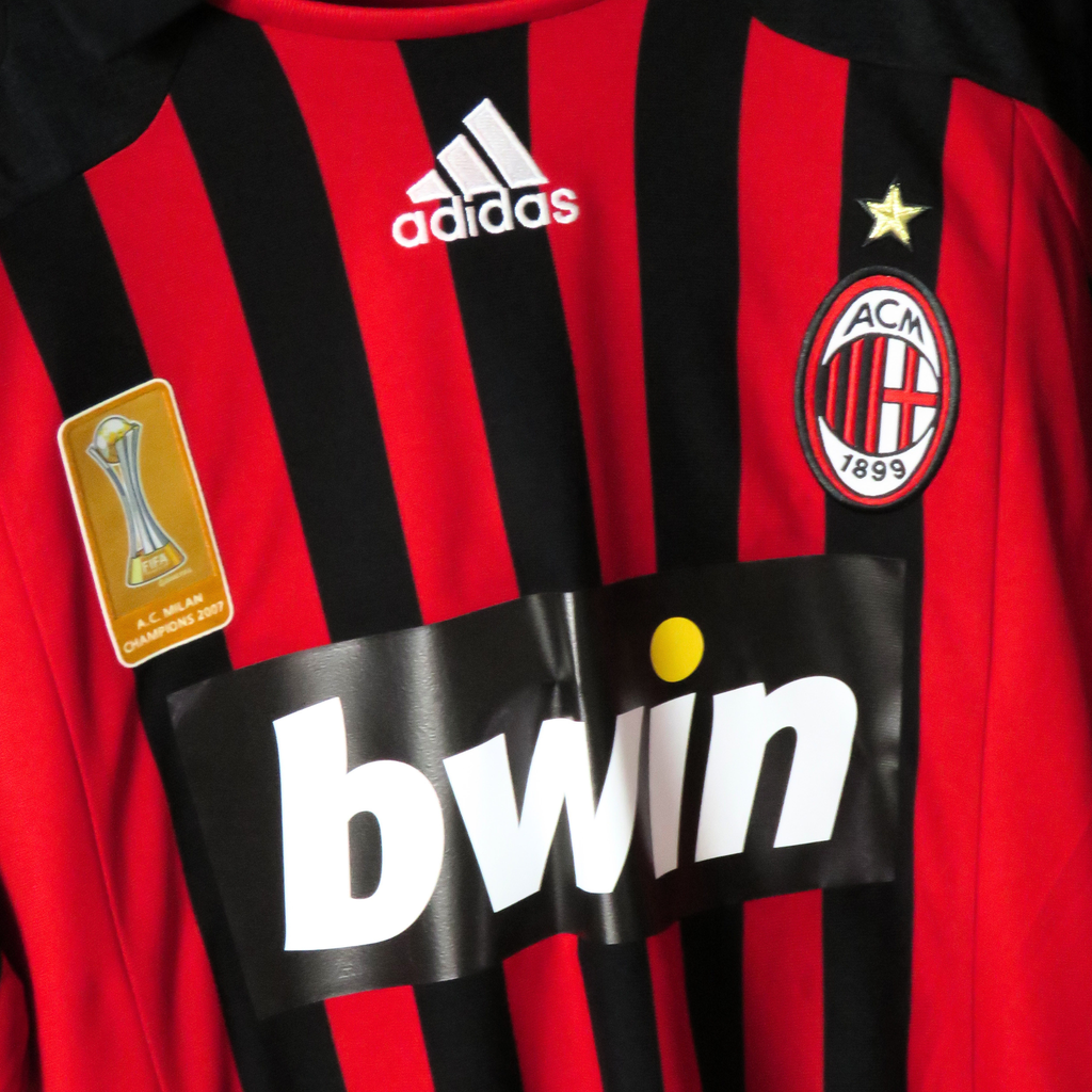 AC Milan 2007-08 Home Seedorf #10 BNWT Shirt L
