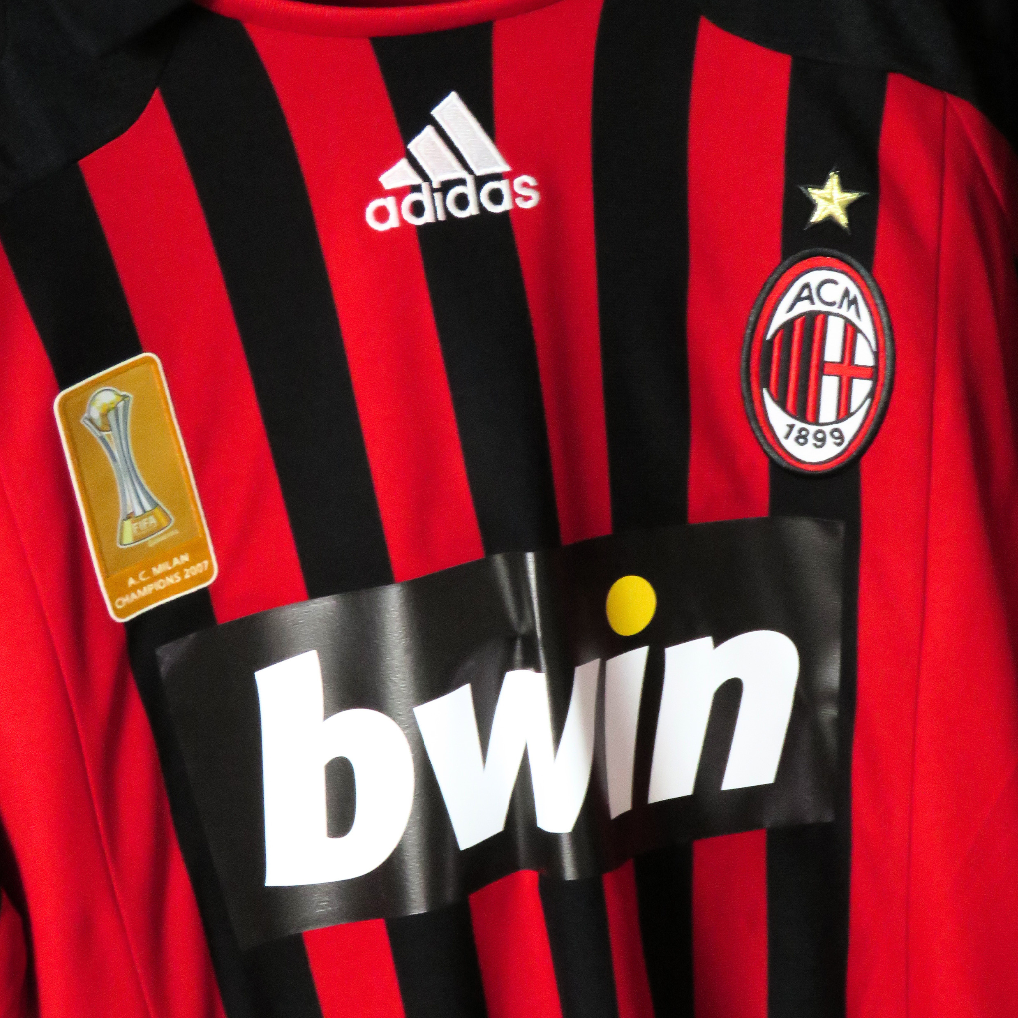 AC Milan 2007-08 Home Seedorf #10 BNWT Shirt L