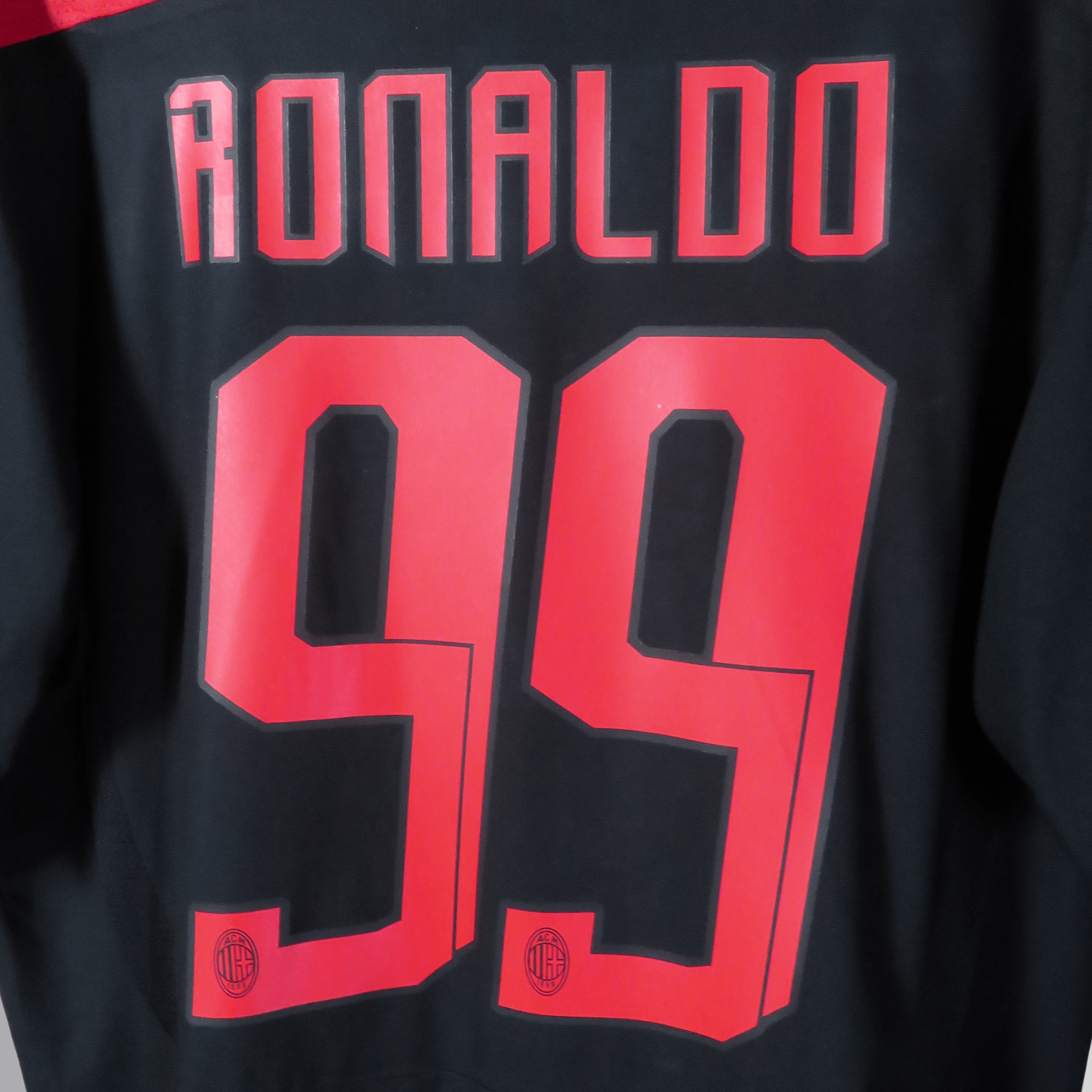 AC Milan 2007-08 Third Ronaldo #99 Shirt XL