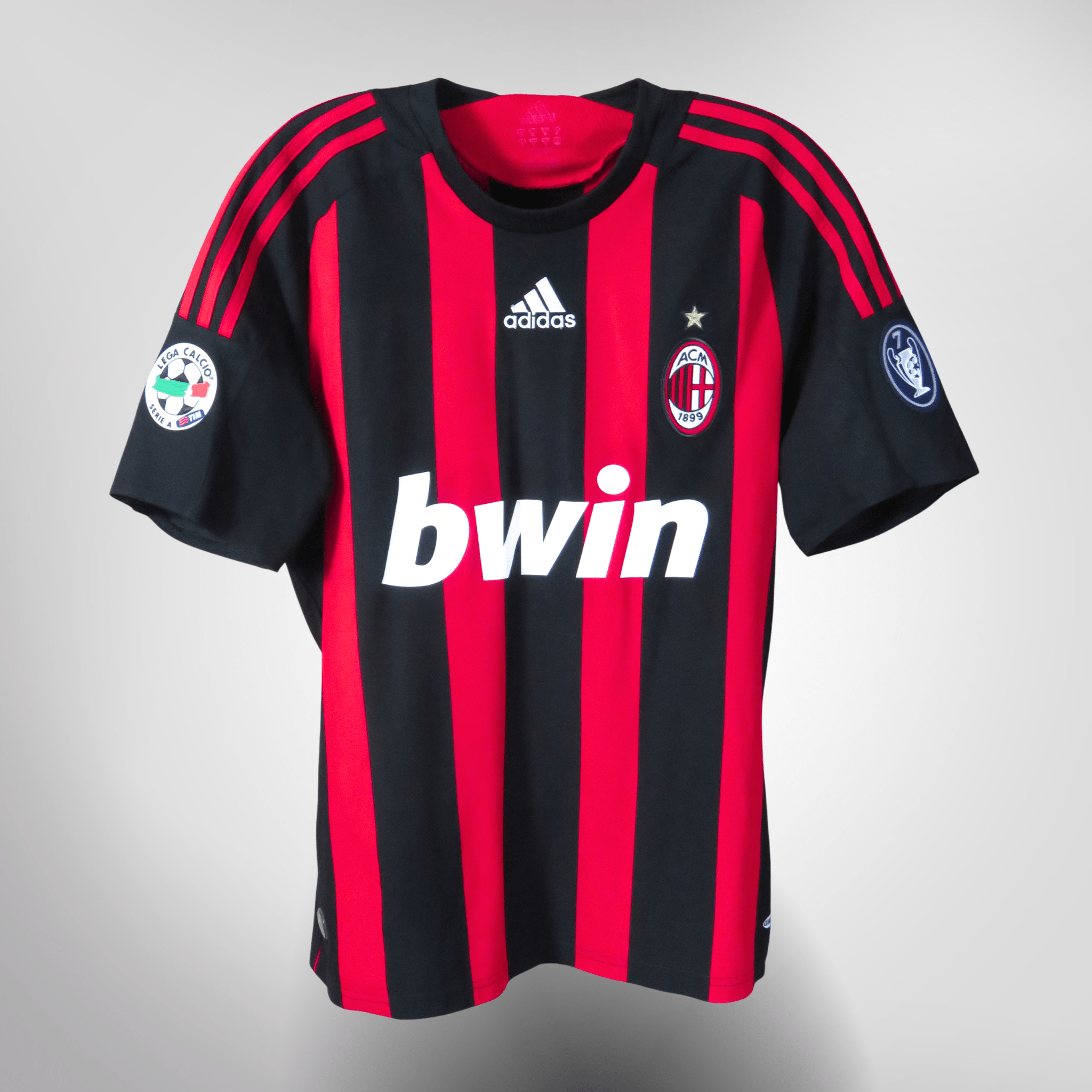AC Milan 2008-09 Home Beckham #32 Shirt M
