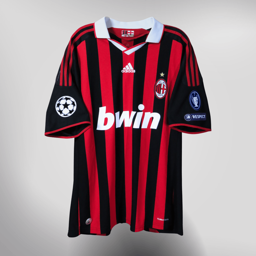 AC Milan 2009-10 Home Maldini #3 Shirt XL