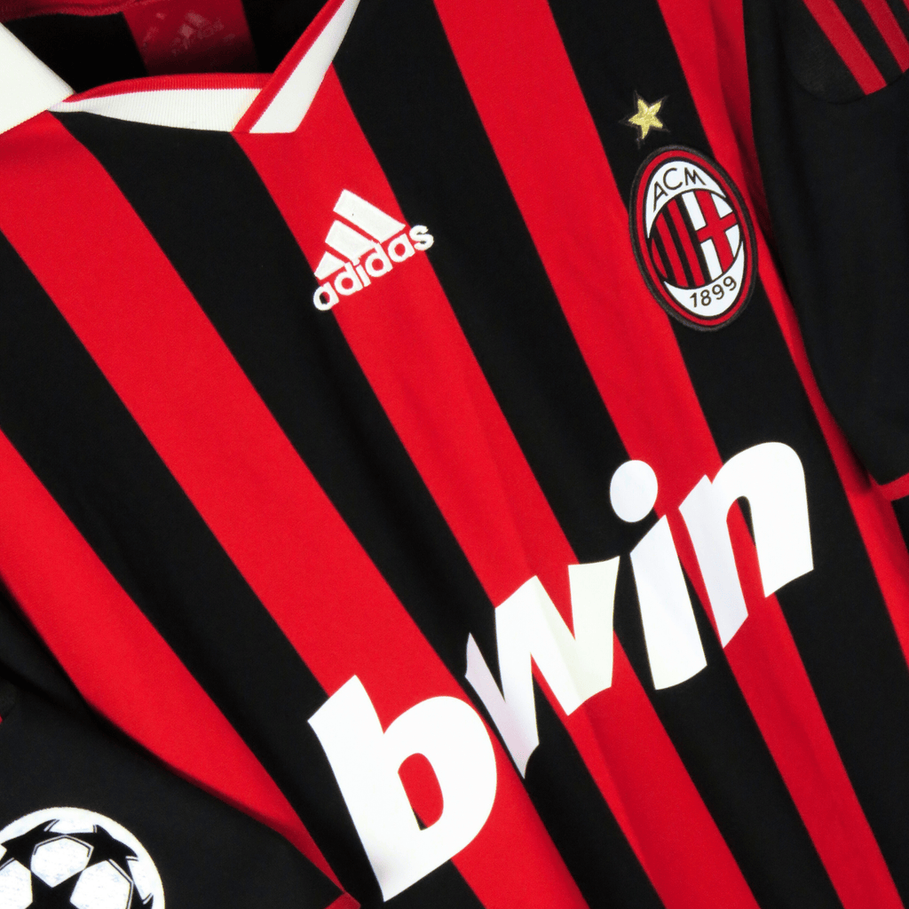 AC Milan 2009-10 Home Maldini #3 Shirt XL