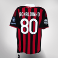 AC Milan 2009-10 Home Ronaldinho #80 BNWT Shirt S