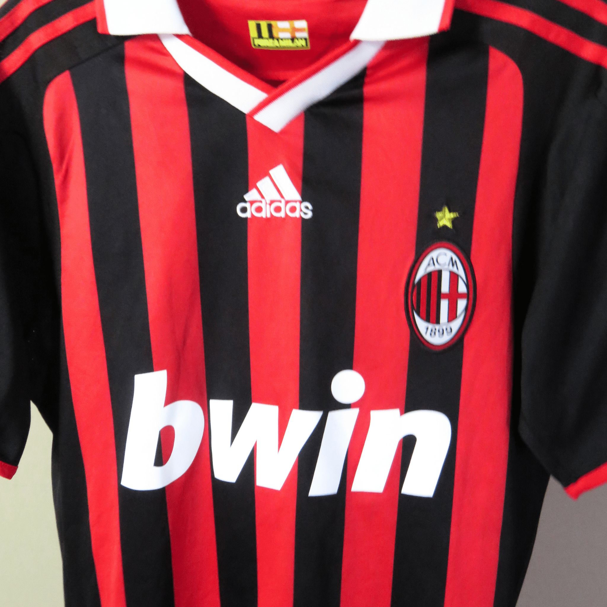AC Milan 2009-10 Home Seedorf #10 Shirt L