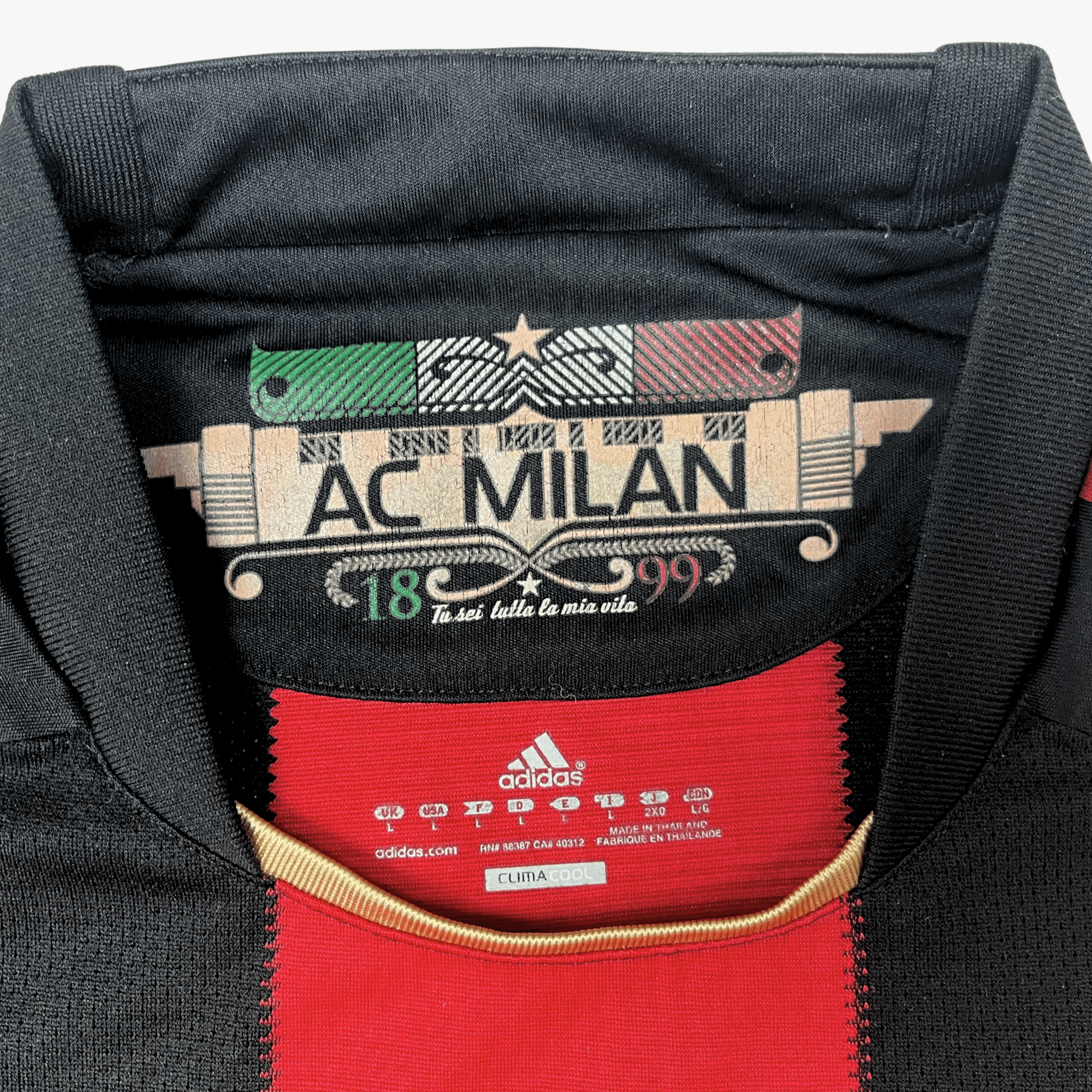 AC Milan 2010-2011 Home Shirt L