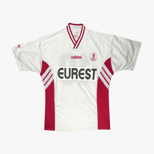 Vintage AS Monaco 1995-1996 Away football shirt with number 10 print, size XL | Nostalgic Football Shirts