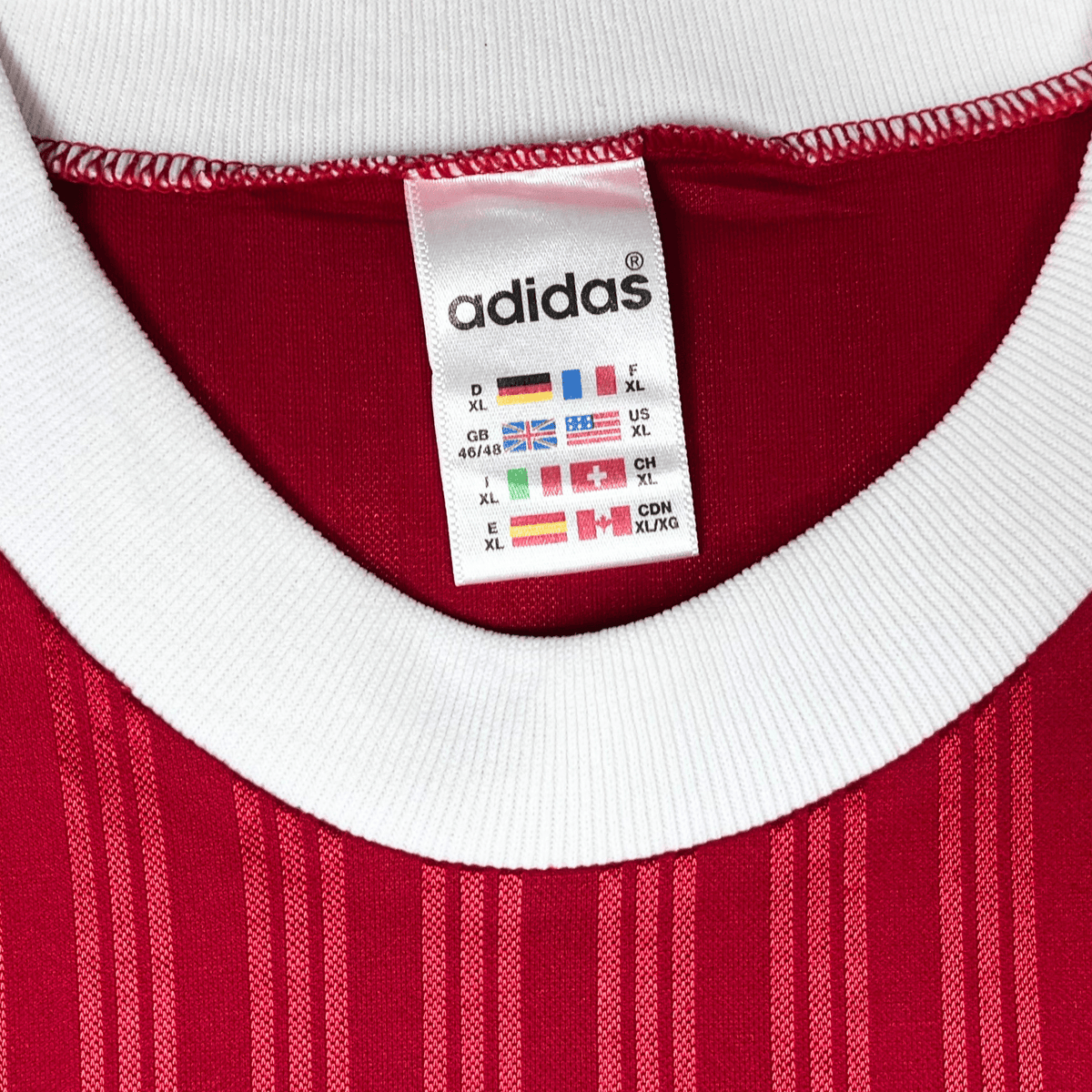 Authentic Adidas AS Monaco 1996-1998 Training shirt, 13 on the back, size XL | Nostalgic Football Shirts