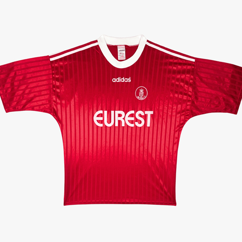 Vintage AS Monaco 1996-1998 Training football shirt with 13 print, size XL | Nostalgic Football Shirts
