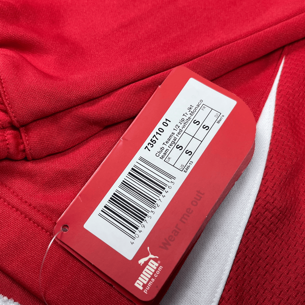 Vintage AS Monaco 2009-2010 brand new with tags tracksuit, size S | Nostalgic Football Shirts