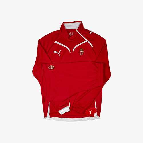 Vintage AS Monaco 2009-2010 brand new with tags tracksuit, size S | Nostalgic Football Shirts