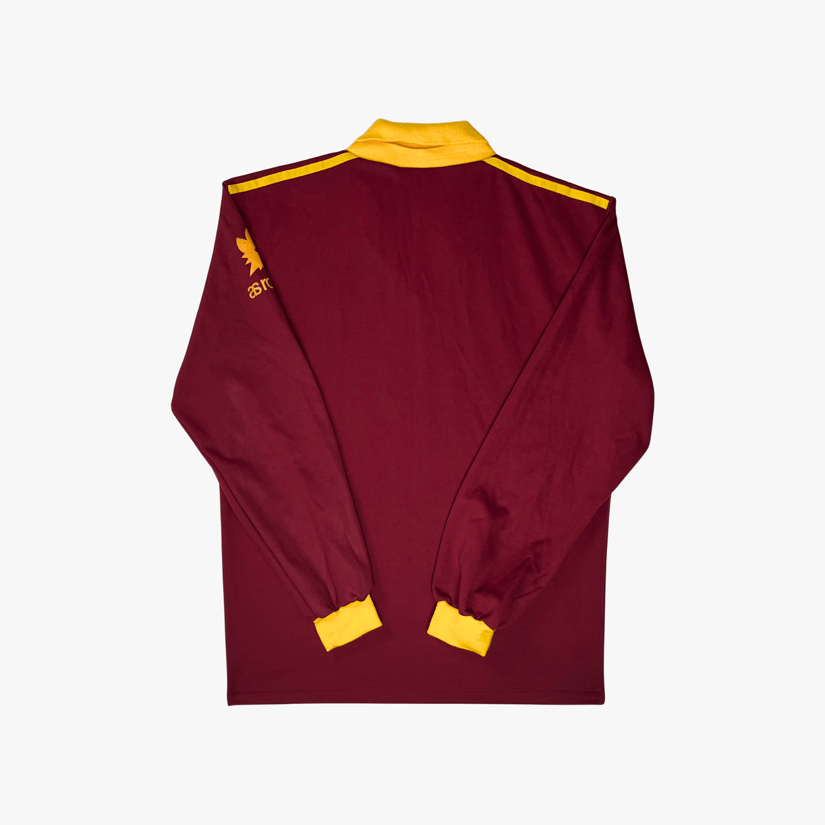 Authentic Adidas AS Roma 1991-1992 Home longsleeve shirt, size M | Nostalgic Football Shirts