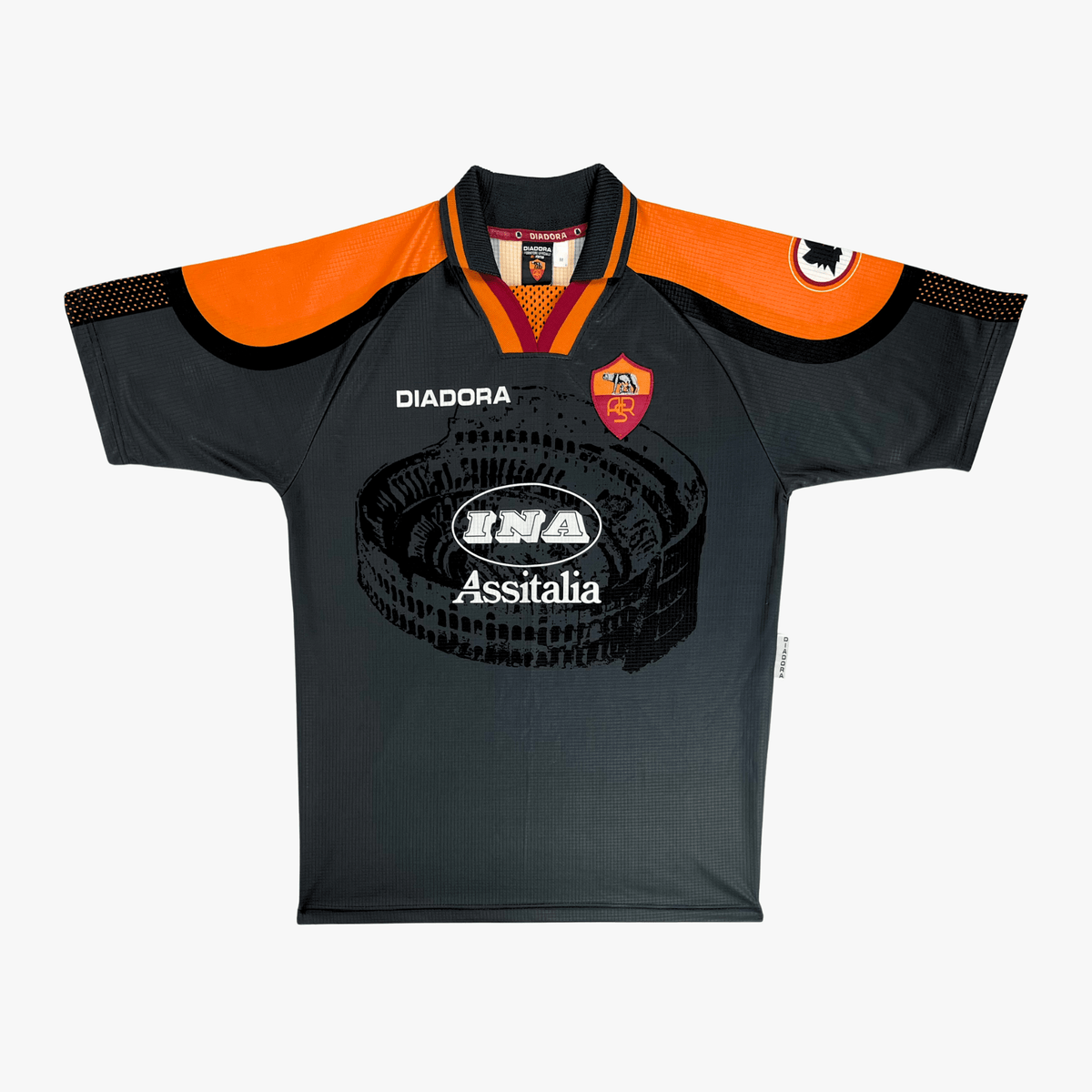 AS Roma 1997-98 Third Totti #10 Shirt M – Nostalgic Football Shirts