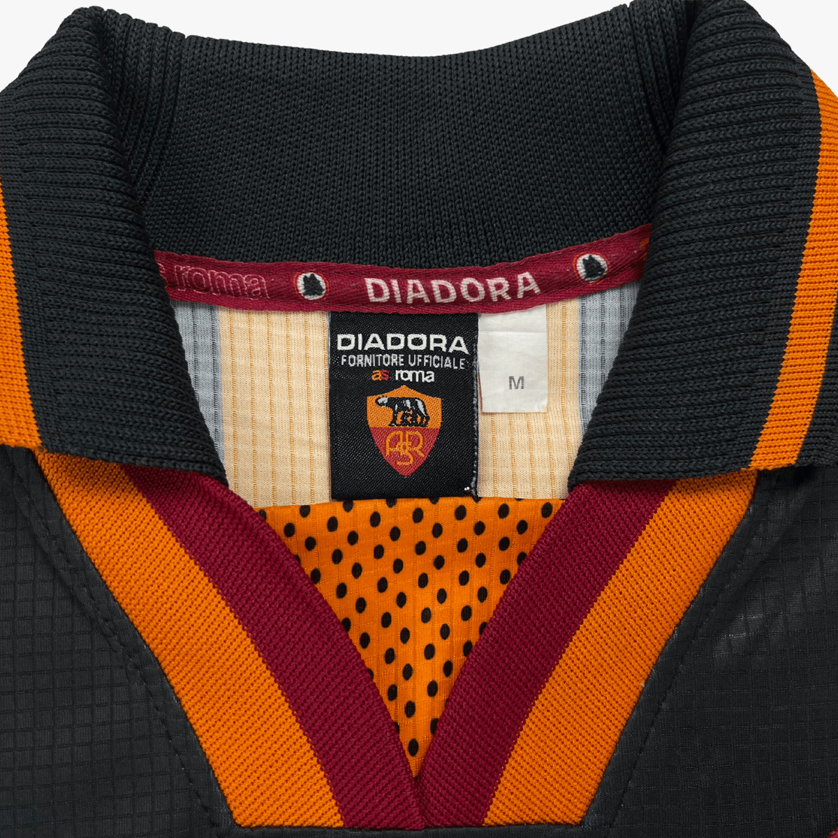 Retro AS Roma 1997-1998 Third football jersey by Diadora, Totti 10, size M | Nostalgic Football Shirts