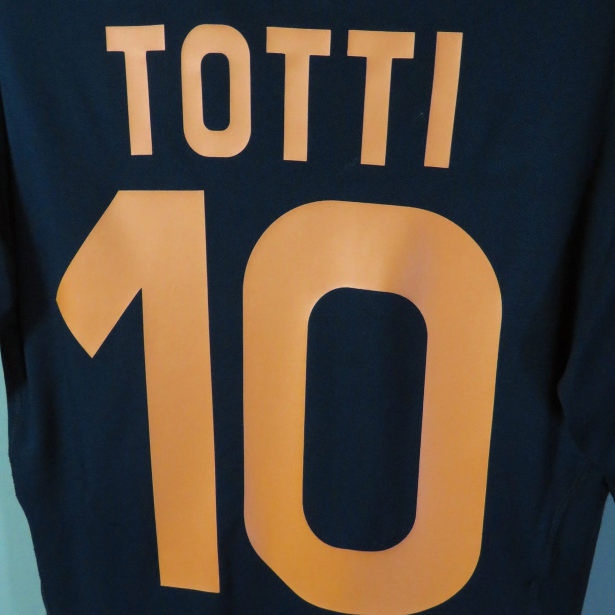 Retro AS Roma 2007-2008 Third football jersey by Kappa, Totti 10, size M | Nostalgic Football Shirts