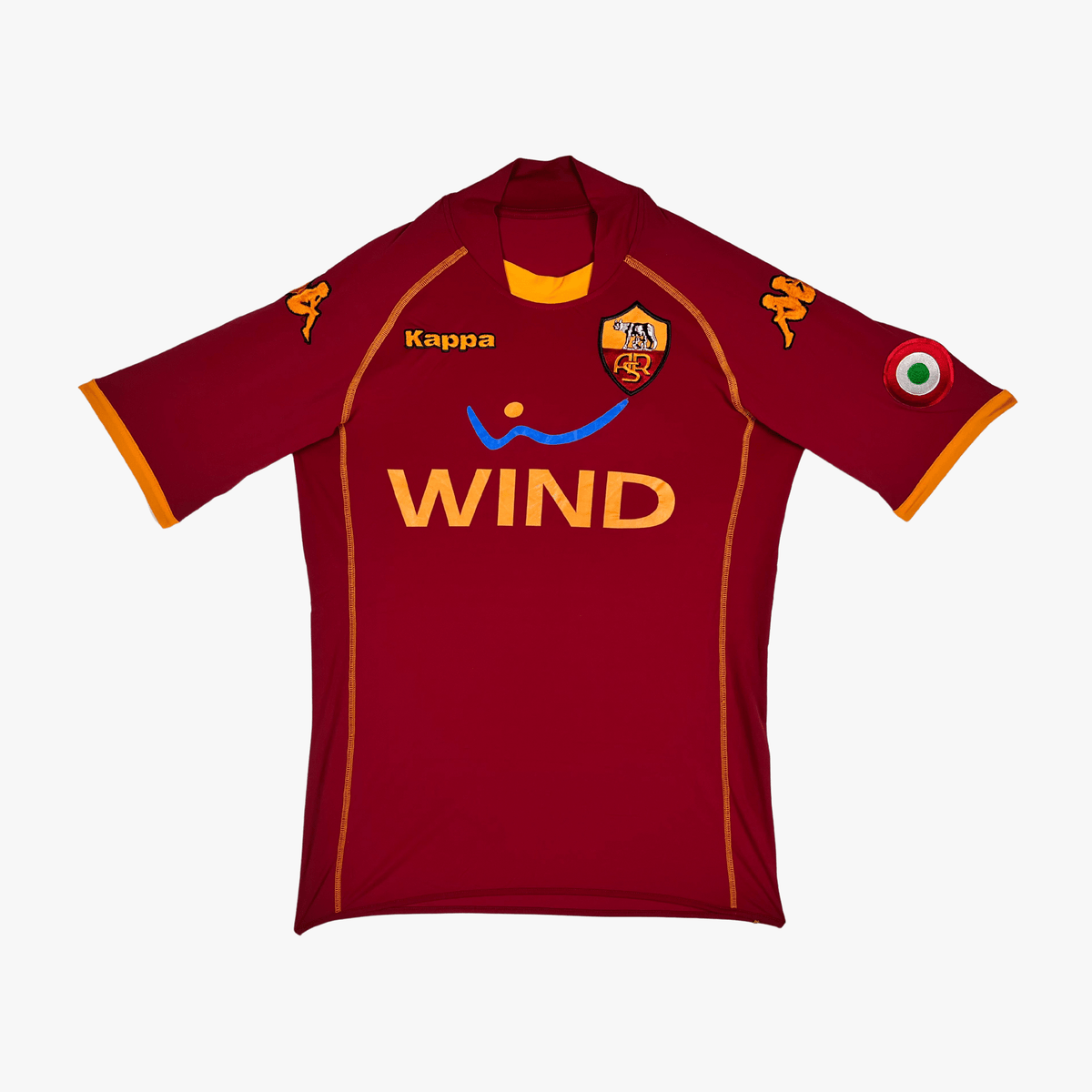 Authentic Kappa AS Roma 2008-2009 Home shirt, Totti 10 on the back, size S | Nostalgic Football Shirts