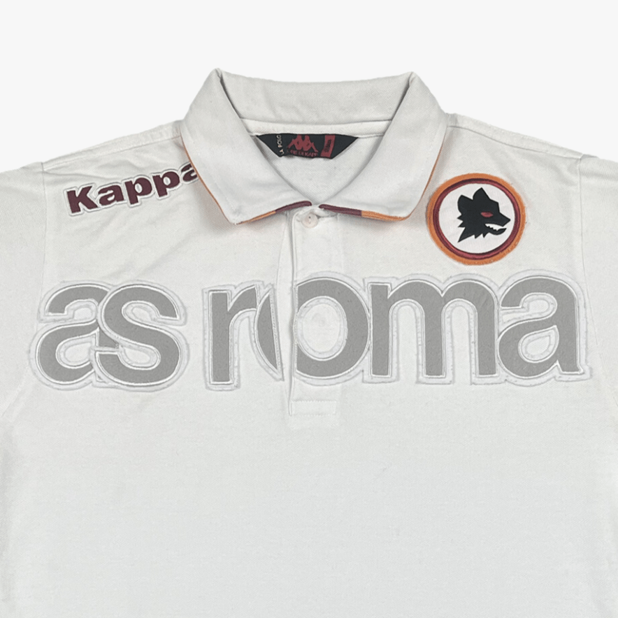 Authentic Kappa AS Roma 2010-2011 polo shirt, size S | Nostalgic Football Shirts