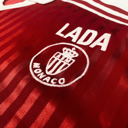 AS Monaco 1991–92 Home Shirt S