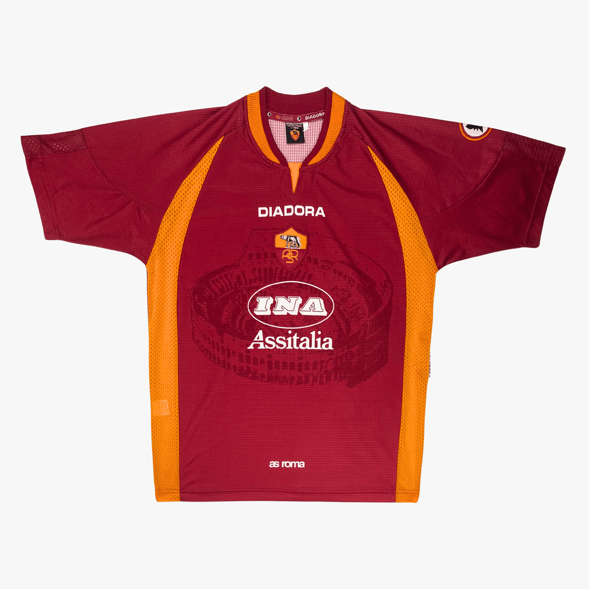 AS Roma 1997-98 Home Totti #10 Shirt M