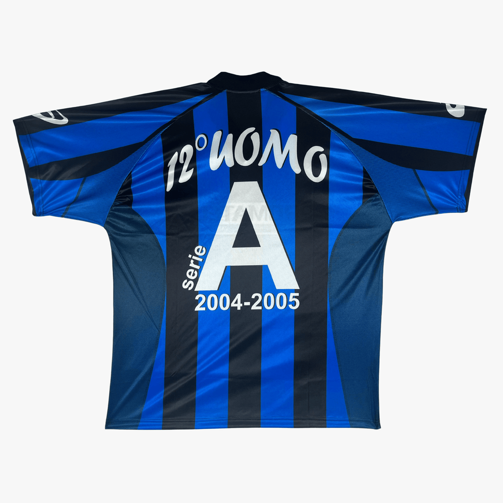 Atalanta Bergamo 2004-05 Home '12 Uomo' BNWT Shirt XL