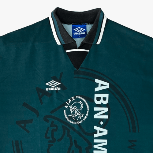 Authentic Umbro Ajax 1995-1996 Away shirt, size XL | Nostalgic Football Shirts