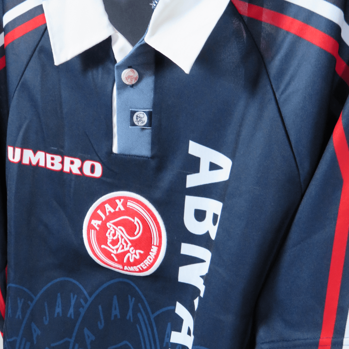 Original Ajax 1997-1998 Away football shirt, size L, Litmanen 10 | Nostalgic Football Shirts