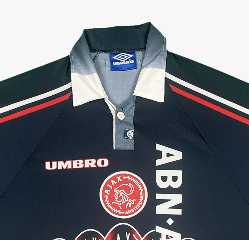 Authentic Umbro Ajax 1997-1998 Away shirt, size L | Nostalgic Football Shirts