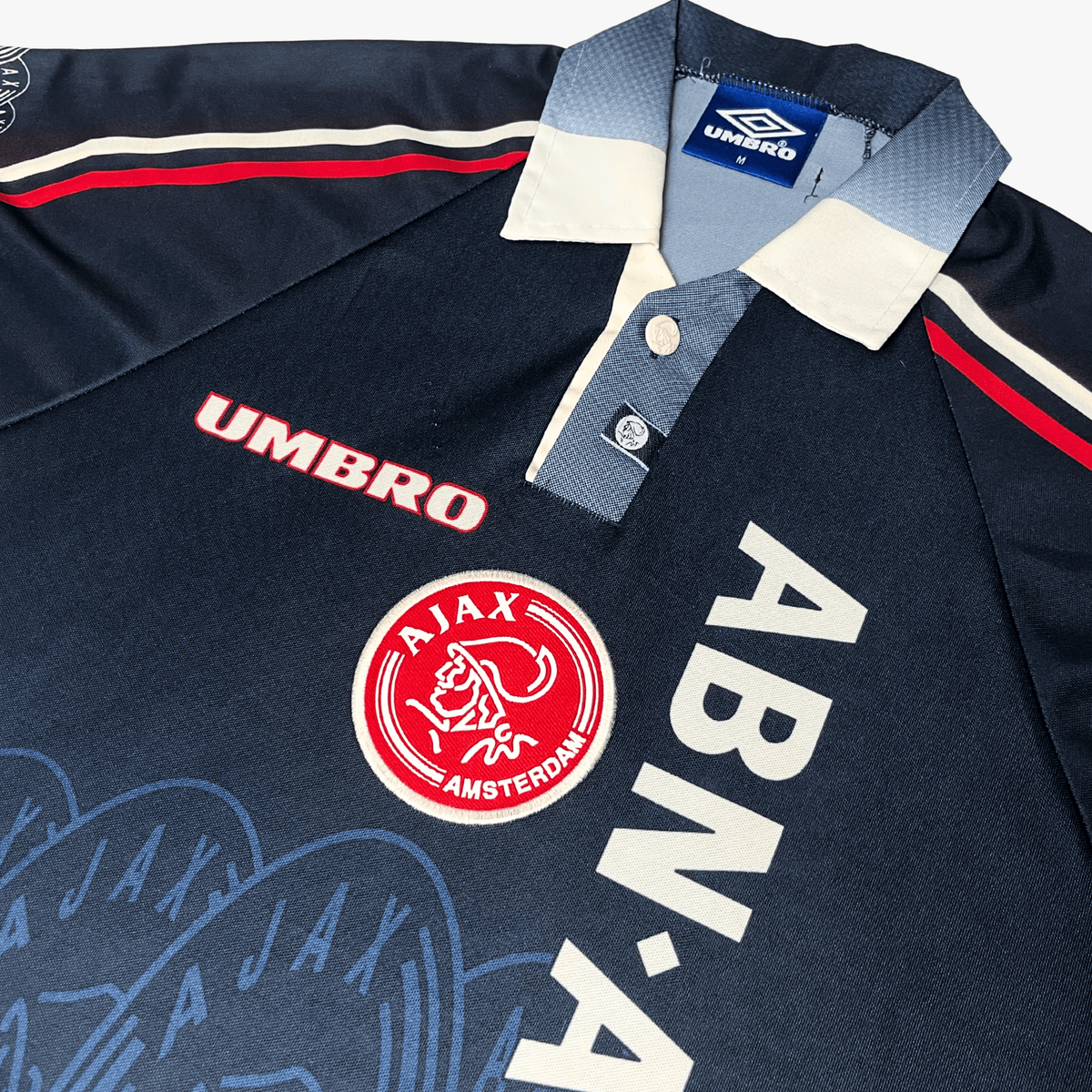 Retro Ajax 1997-1998 Away football jersey by Umbro, size M | Nostalgic Football Shirts