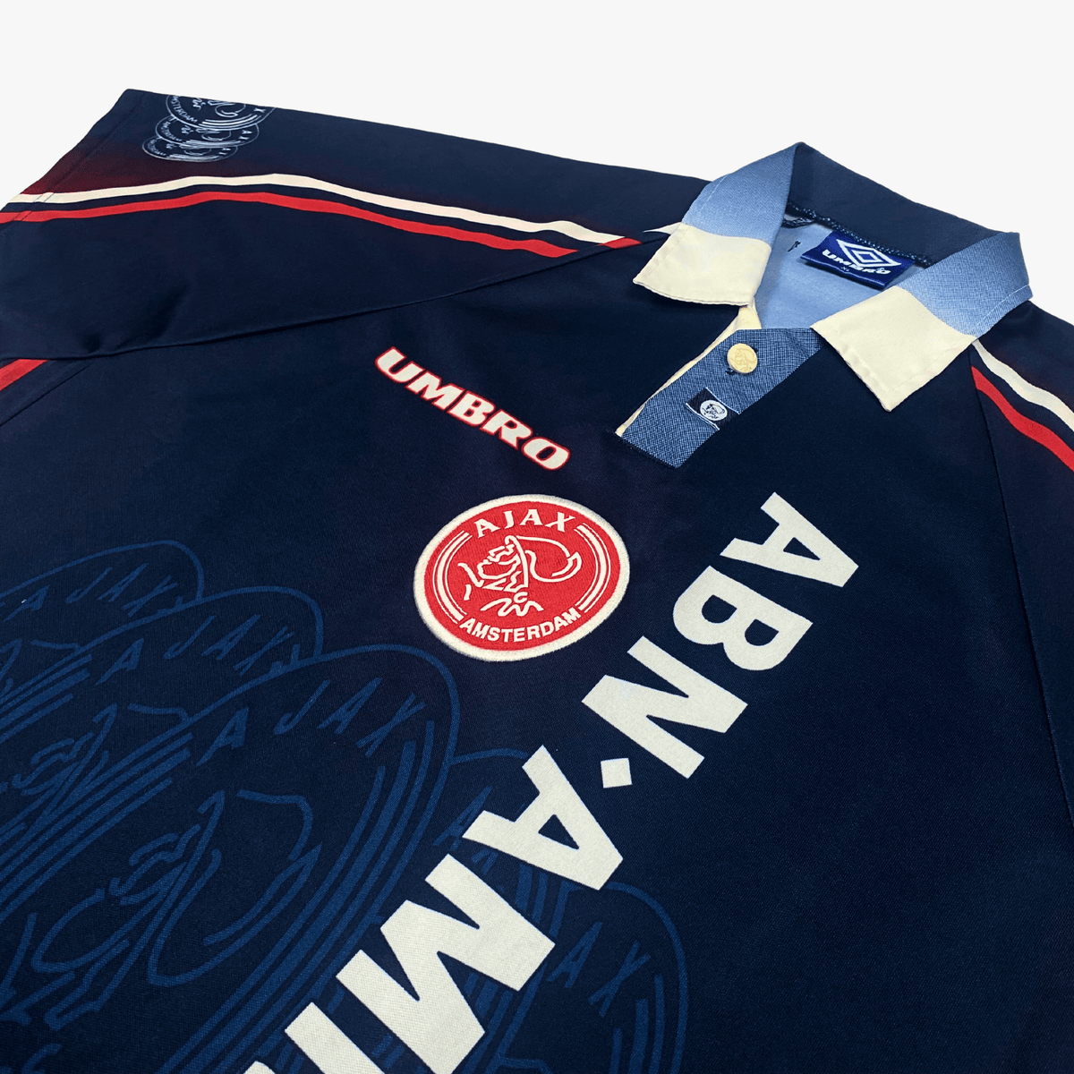 Original Ajax 1997-1998 Away football shirt, size XL | Nostalgic Football Shirts