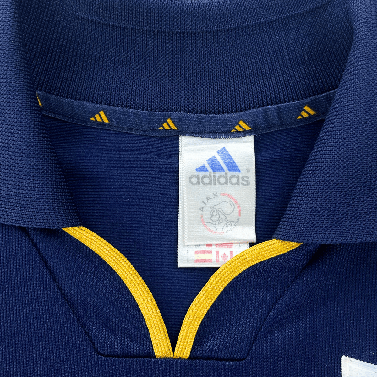 Retro Ajax 2000-2001 Away football jersey by Adidas, van der Vaart 23, size L | Nostalgic Football Shirts