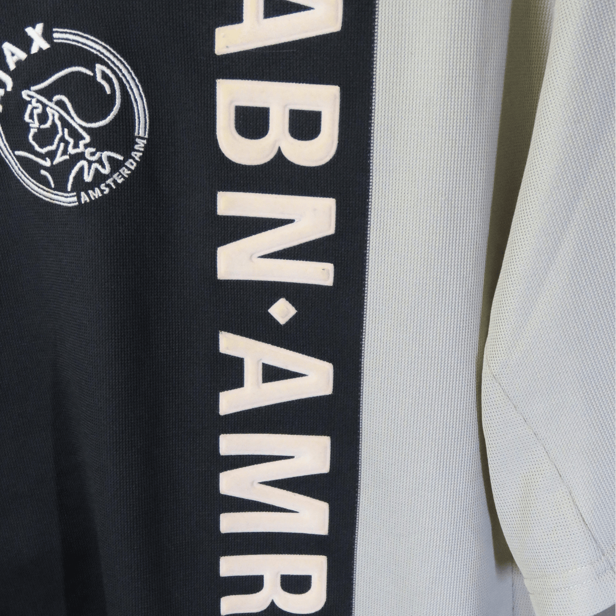 Vintage Ajax 2001-2002 Away football shirt with Ibrahimović 9 print, size XL | Nostalgic Football Shirts