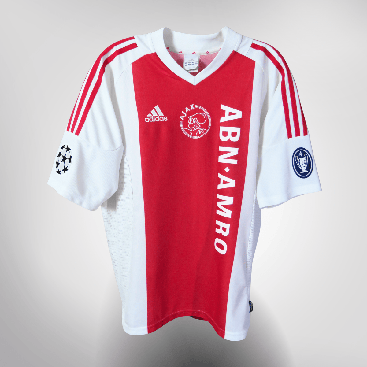 Authentic Adidas Ajax 2002-2004 Home shirt, Ibrahimović 9 on the back, size M | Nostalgic Football Shirts