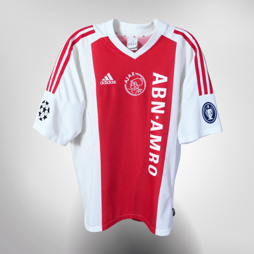 Authentic Adidas Ajax 2002-2004 Home shirt, Ibrahimović 9 on the back, size M, product code 021866 | Nostalgic Football Shirts