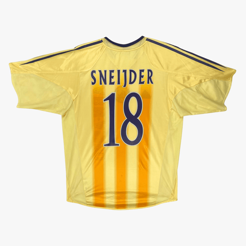 Vintage Ajax 2004-2005 Away football shirt with Sneijder 18 print, size L | Nostalgic Football Shirts