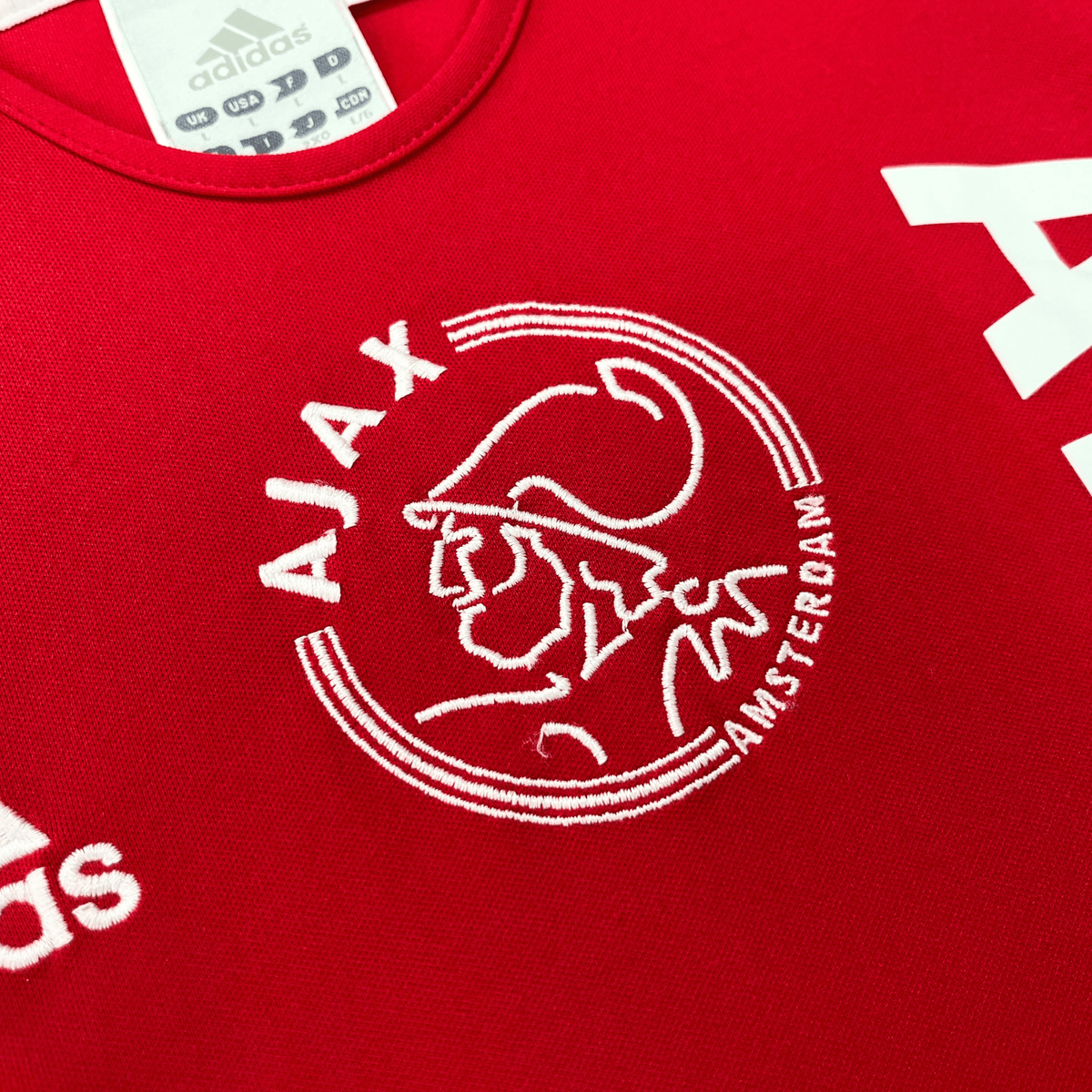 Vintage Ajax 2005-2006 Home football shirt with Sneijder 18 print, size L | Nostalgic Football Shirts