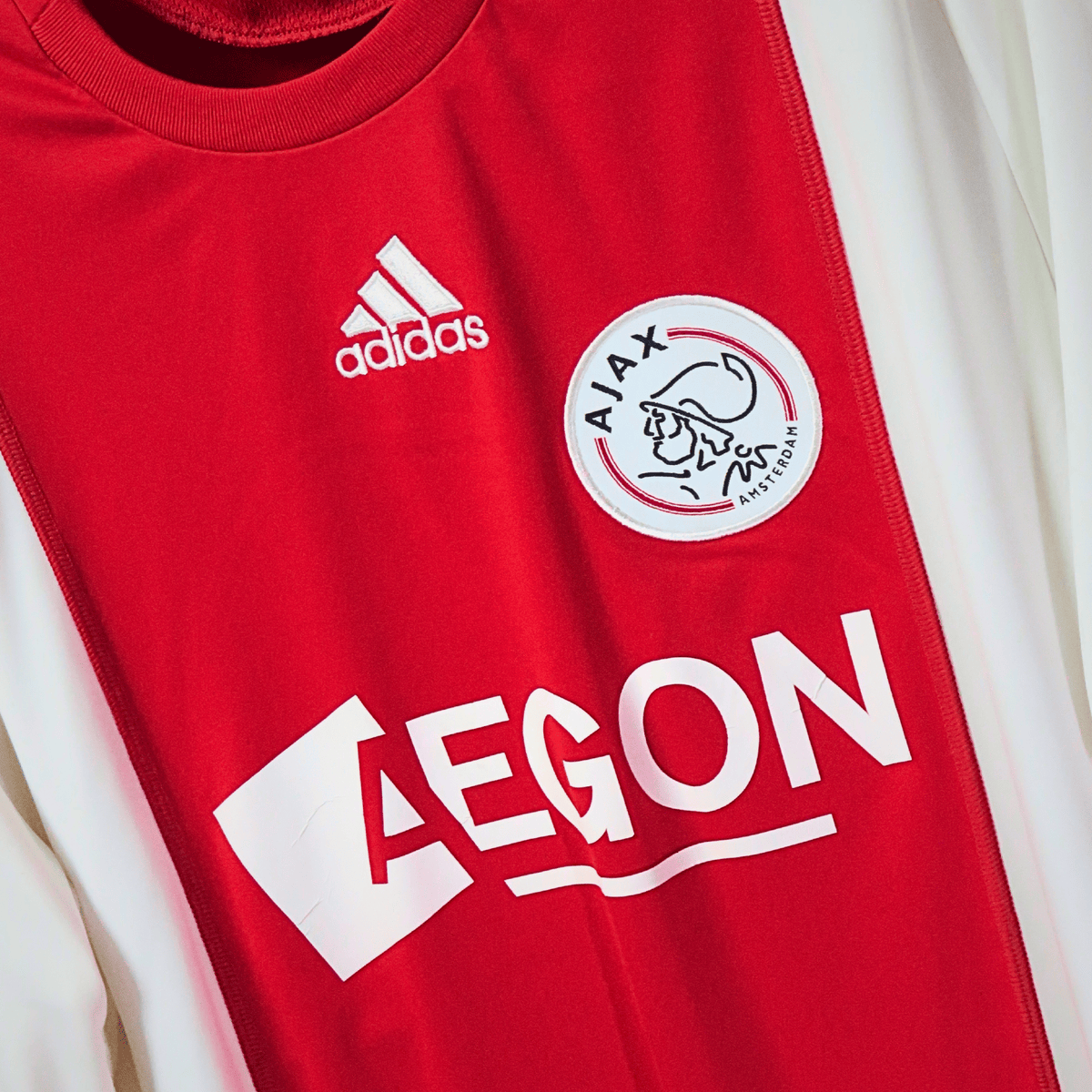 Original Ajax 2008-2009 Home football shirt, size XL, Suarez 16 | Nostalgic Football Shirts