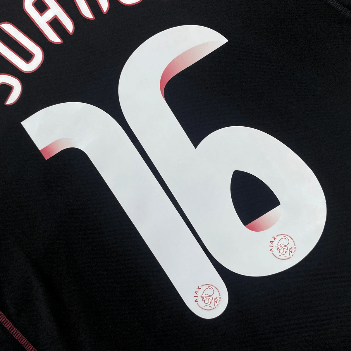 Original Ajax 2009-2010 Away football shirt, size M, Suarez 16 | Nostalgic Football Shirts