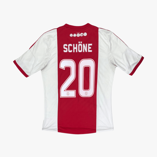 Vintage Ajax 2013-2014 Home football shirt with Schöne 20 print, size M, product code Z26969 | Nostalgic Football Shirts