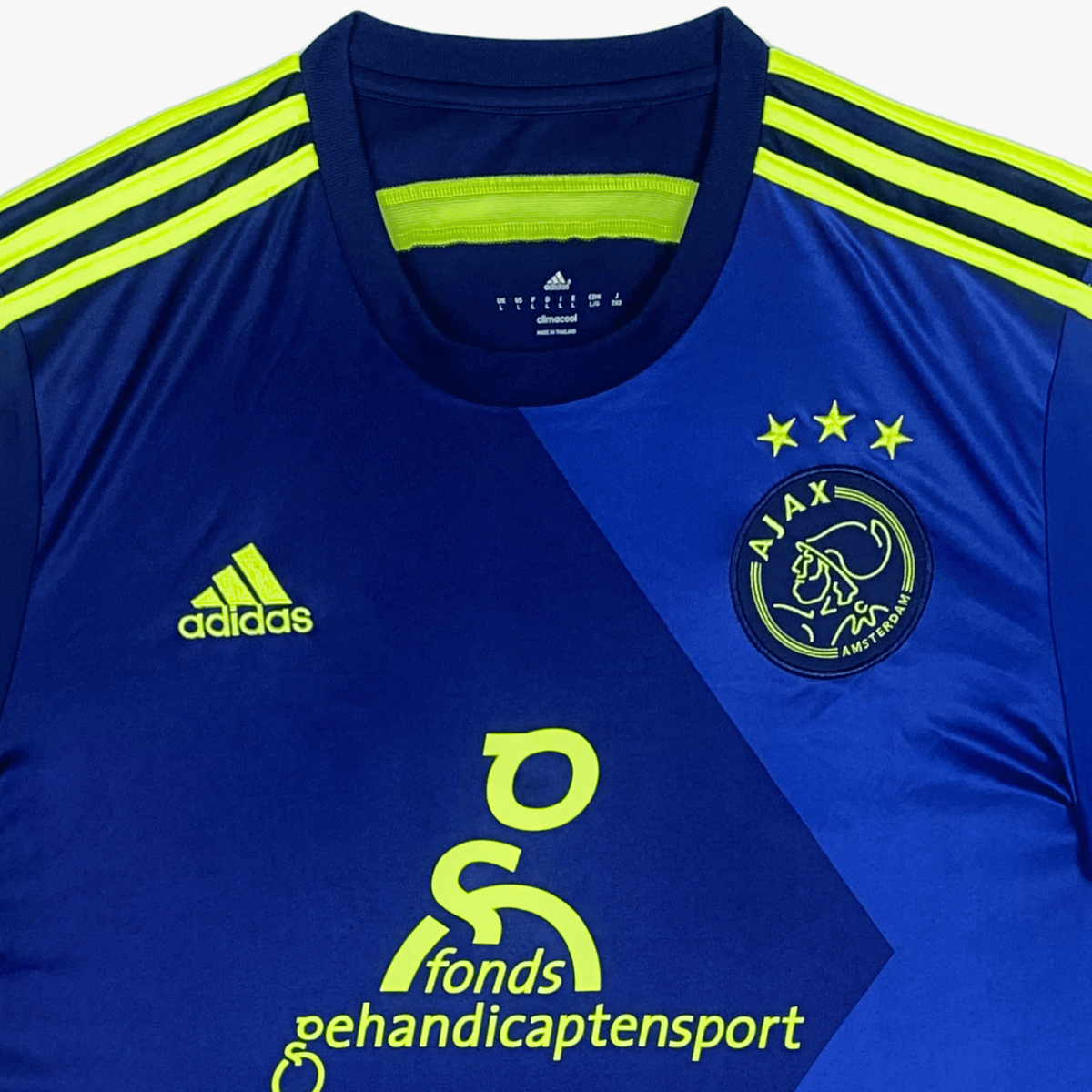 Authentic Adidas Ajax 2014-2015 Away shirt, size L | Nostalgic Football Shirts