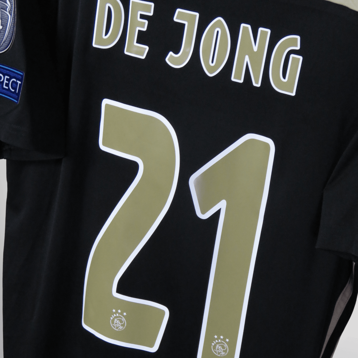 Retro Ajax 2018-2019 Away football jersey by Adidas, De Jong 21, size L | Nostalgic Football Shirts